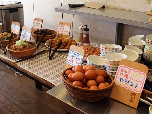 ■朝食ビュッフェスタイル、はじめます